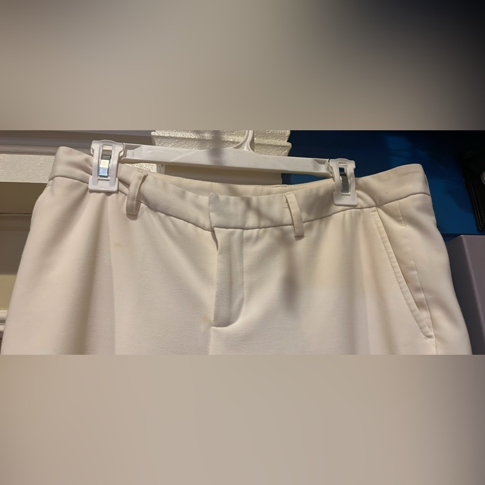 Nicole by Nicole Miller Sz 8 Ivory Dress Pants - Picture 5 of 6